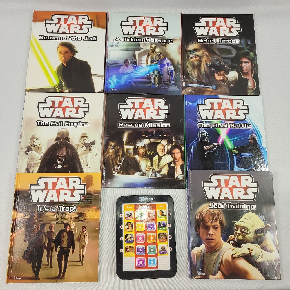 Star Wars Me Reader 8 Book Set & Electronic Story Tablet